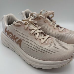 Hoka Rincon 3 Eggnog/Rose Gold colorway